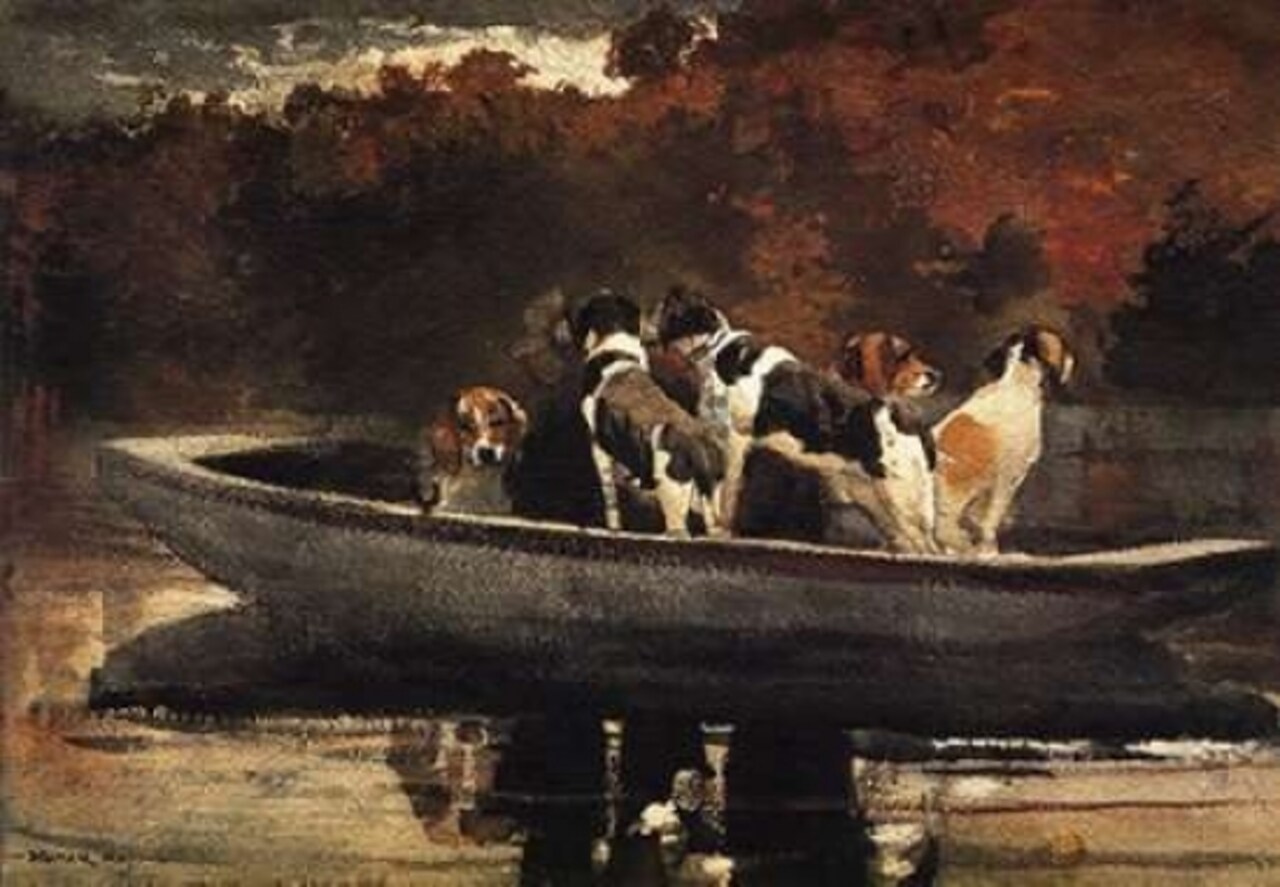 Waiting For The Start Poster Print by Winslow Homer - Item # VARPDX373295